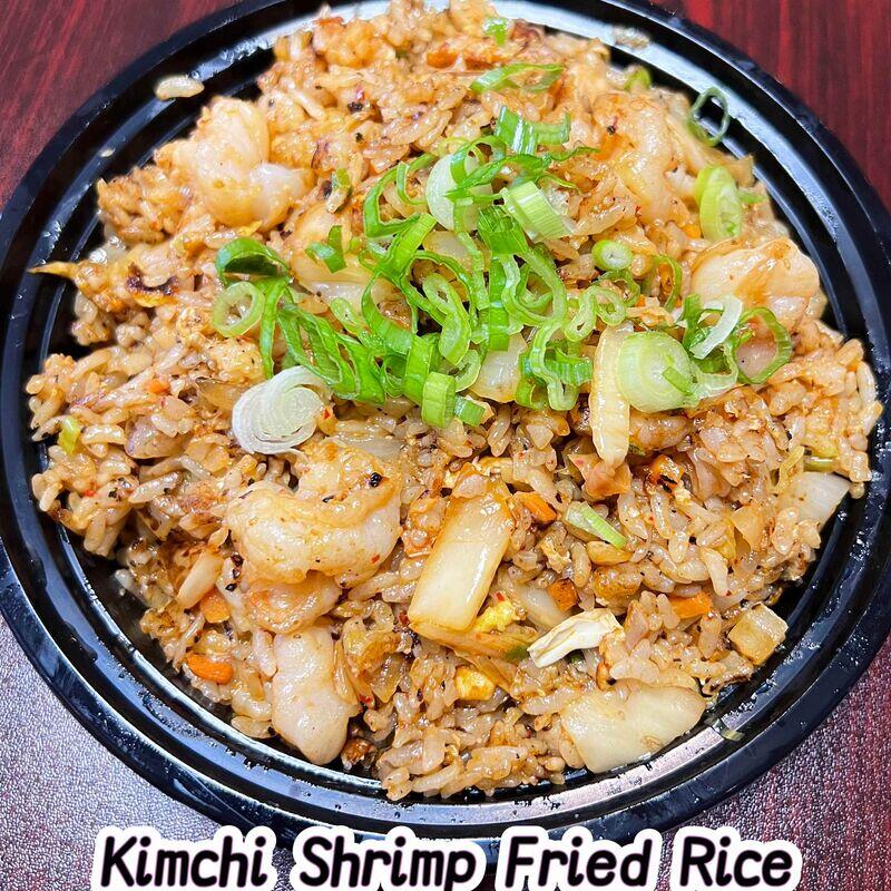 Kimchi Shrimp Fried Rice