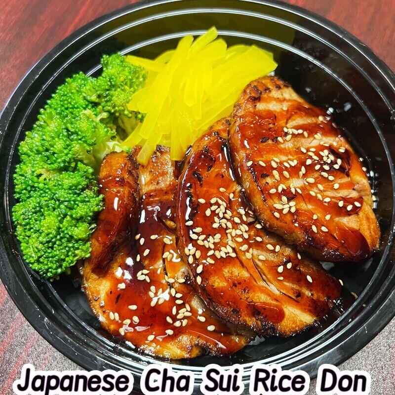 Japanese Cha Siu Rice Don